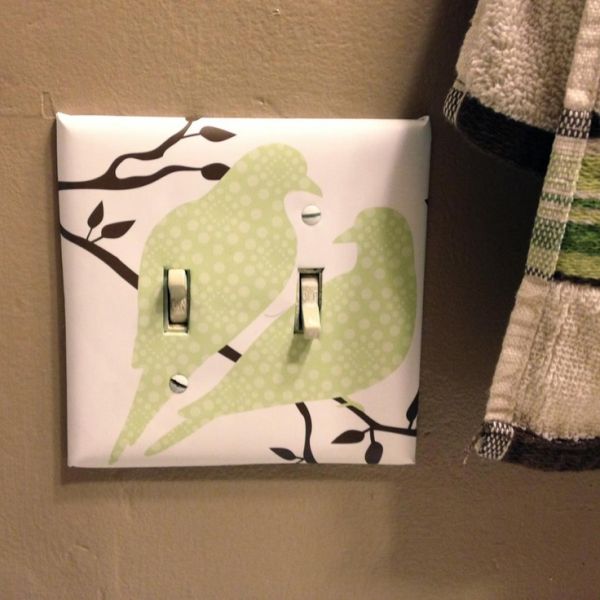 Decorative-paper-for-light-switch-cover