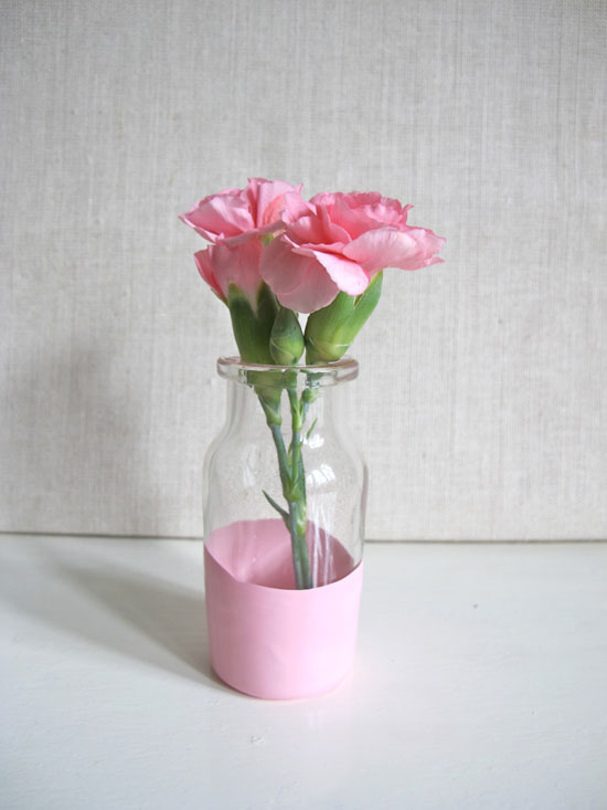 Dipped-diy-vases