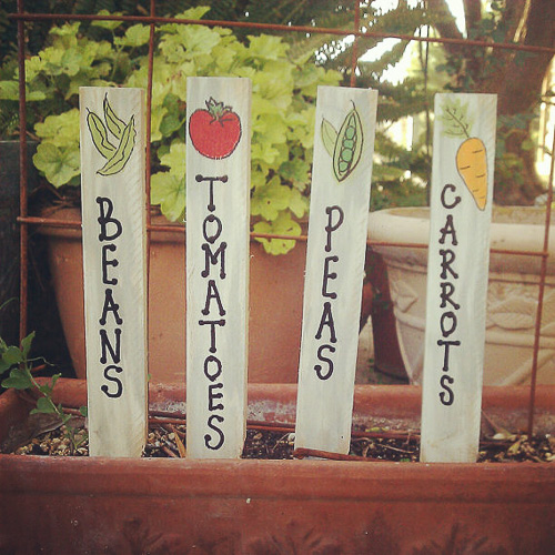 Garden-stakes