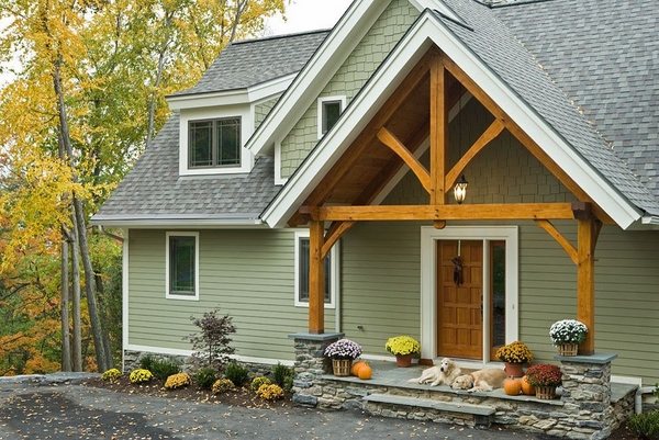 Hardiplank-siding-ideas-fiber-cement-siding-contemporary-exterior-front-yard