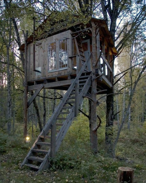 Rustic-treehouse-ideas