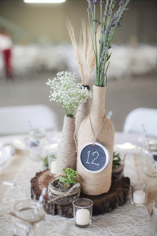 Wine-bottle-centerpiece