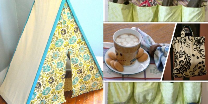 10 brilliant ideas to repurpose your old curtain2