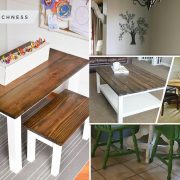 15 diy farmhouse tables to complete your home decoration2