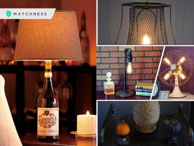 20 easy diy table lamps you can make2