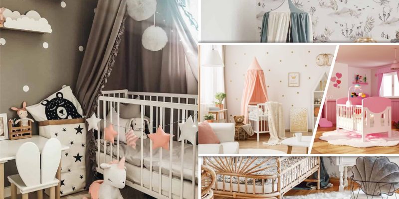 20 simple yet calming nursery room decorations2