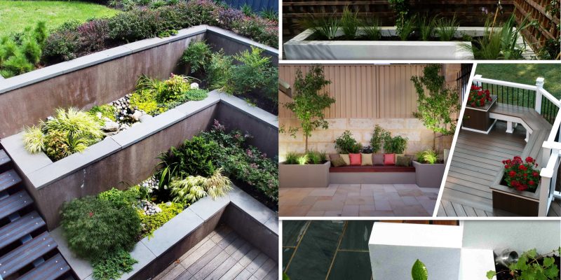 25 interesting built-in planter ideas2