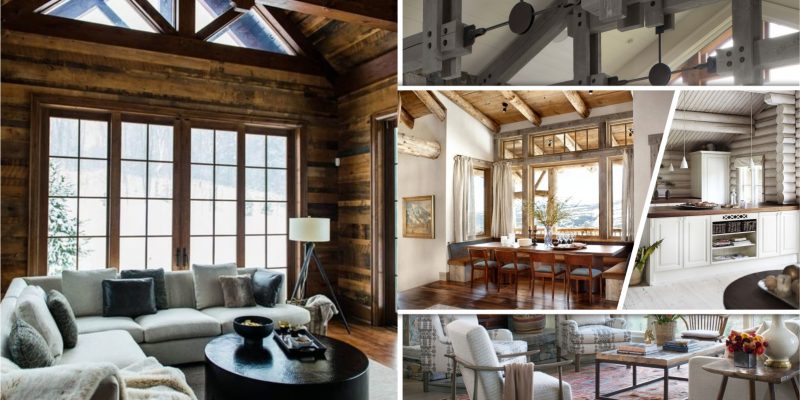 30 cozy lodge house design ideas2