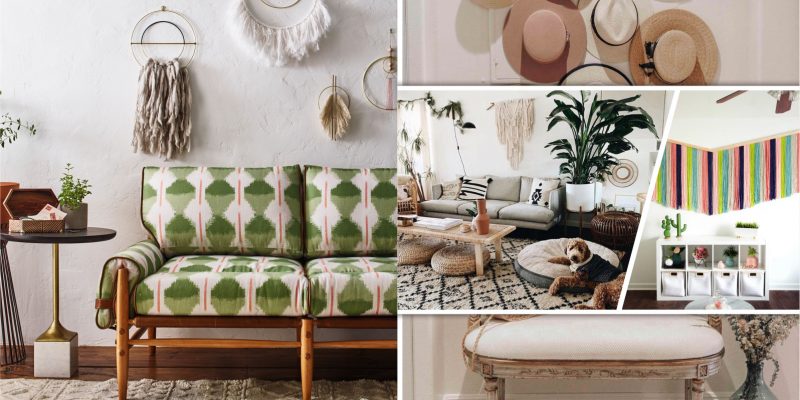 45 ideas for modern boho wall decorations2