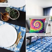 50 ideas to apply tie-dye designs for your home decoration2