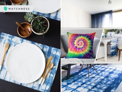 50 ideas to apply tie-dye designs for your home decoration2