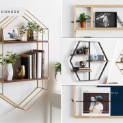 55 creative framed shelves for your unique wall decoration2