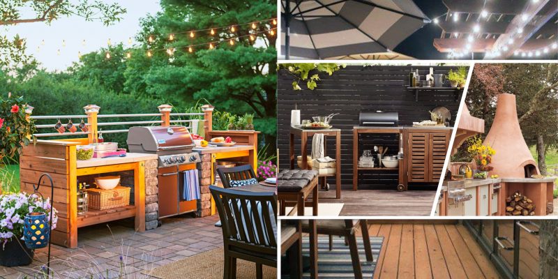 55 small outdoor kitchens for a perfect family gathering2