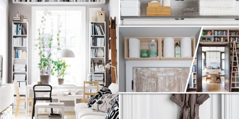 60 beneficial over the door storage rack ideas2