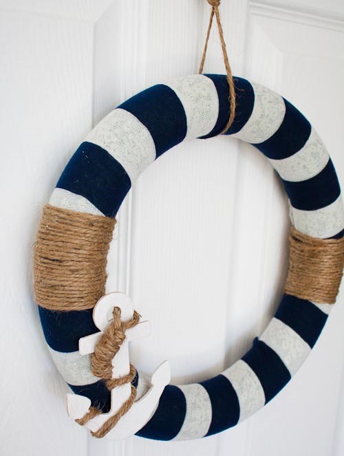 Diy-wreath-nautical-decor