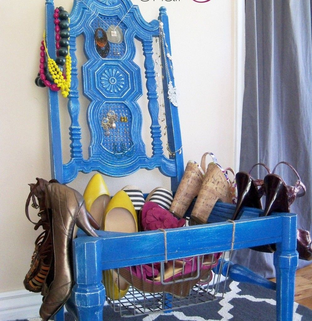 Diy-chair-dresser-shoe-storage