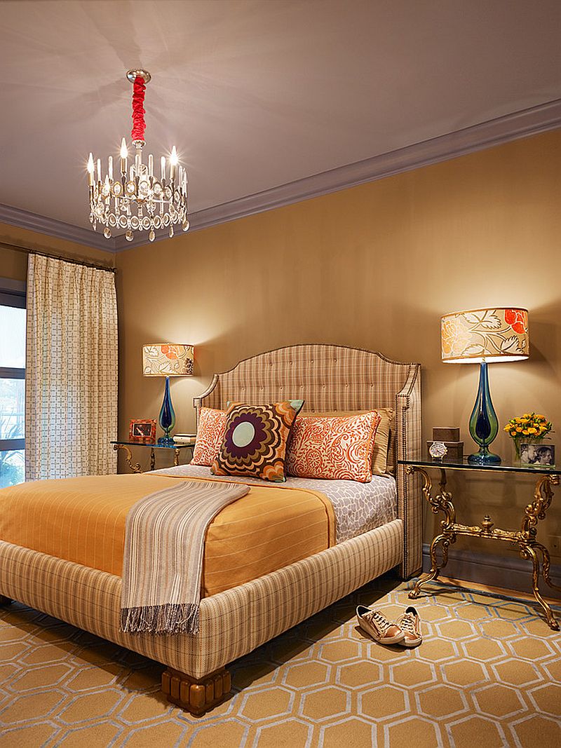 Gorgeous-use-of-color-and-brilliant-lighting-inside-the-bedroom