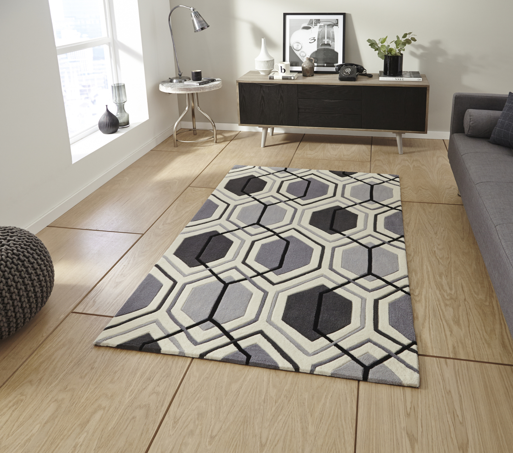 Hexagon-carpet