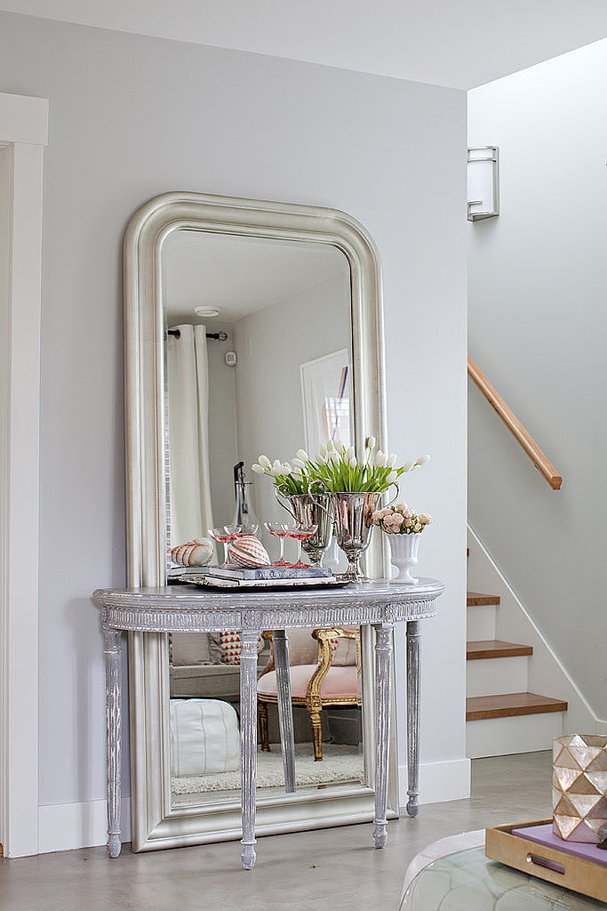 Layered-with-a-console-mirror-decoration