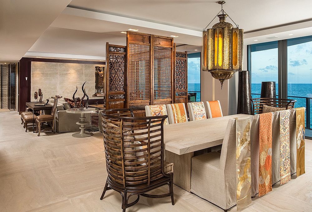Nifty-room-divider-and-obi-sashes-sewed-to-slip-covers-of-the-chairs-usher-in-asian-flavor