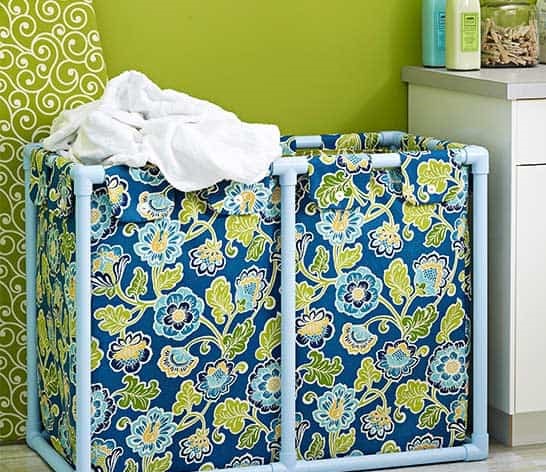 Pvc-pipe-laundry-baskets
