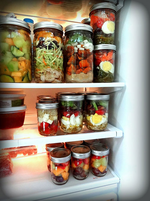Save-space-by-storing-food-in-mason-jars-instead-of-bulky-plastic-containers