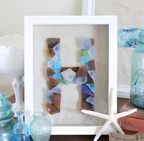 Sea-glass-monogram