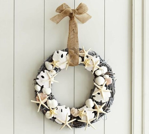 Seashell-wreath
