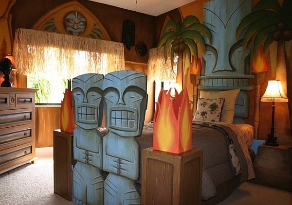 Kids-bedroom-tropic-motive