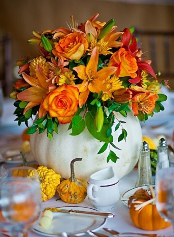 07-white-pumpkin-vase-with-flowers-for-table-decor