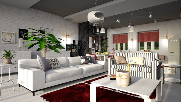 1-artificial-flowers-decoration-in-living-room