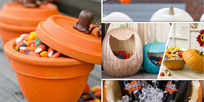 15 creative pumpkin container ideas2