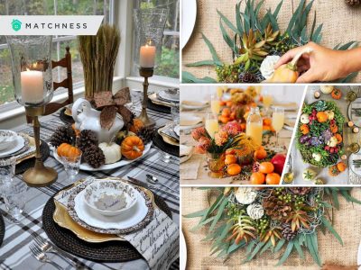 15 harvest fall moon dining table centerpiece designs2