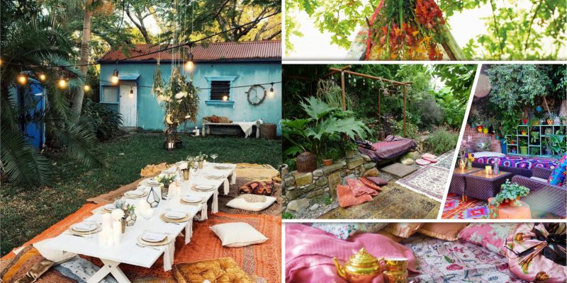 15 impressive bohemian garden designs2