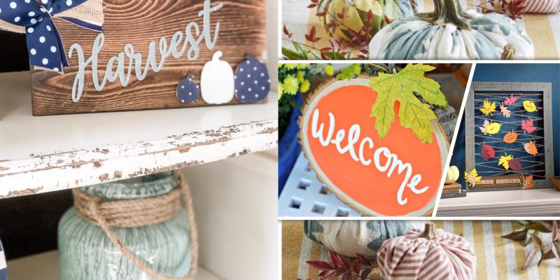 20 creative autumn crafts for your additional home decor2