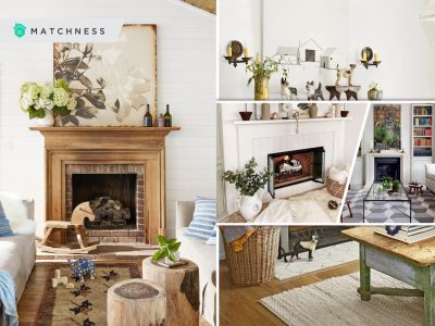 20 matching fireplace rug to beautify your decoration2