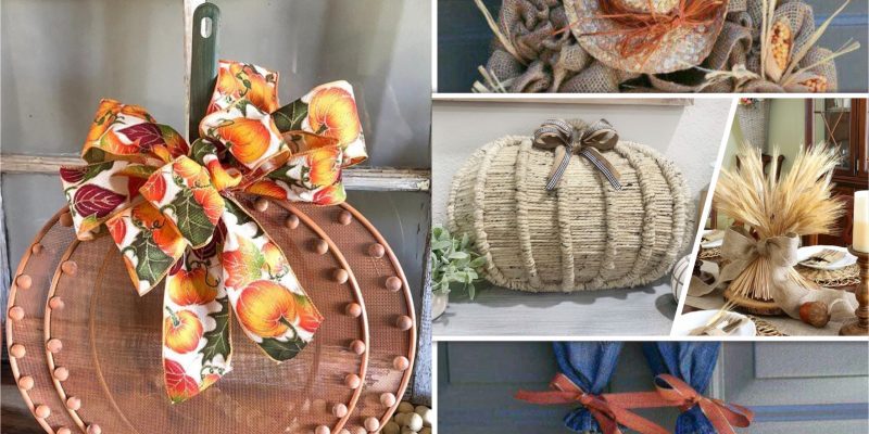 25 cheap dollar store fall decoration inspirations2