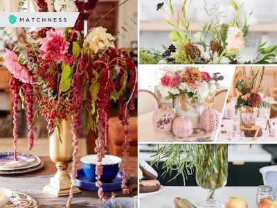 30 fall bouquet vase arrangements2