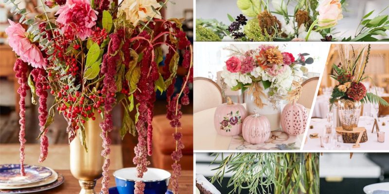 30 fall bouquet vase arrangements2
