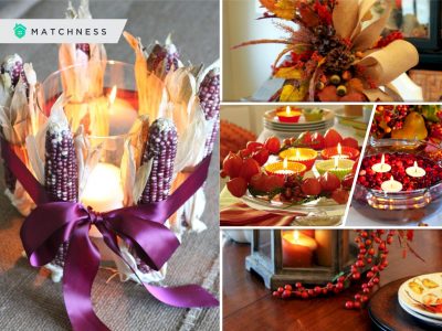 30 ideas to use candles as your fall home decoration2