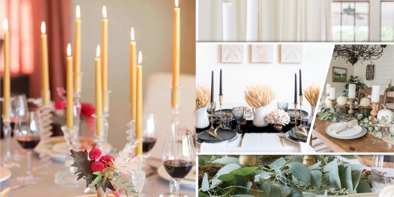 40 candlestick decorations this autumn2