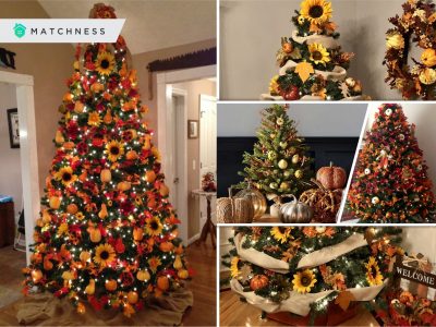 45 pretty autumn tree decorations2