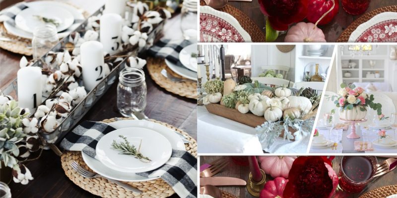 50 tablescape decors with autumn designs concept2