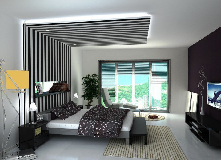 8-contemporary-bedroom-lights-with-pop-ceiling-decor