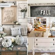 Combining farmhouse and fall decor concept with these 45 ideas2