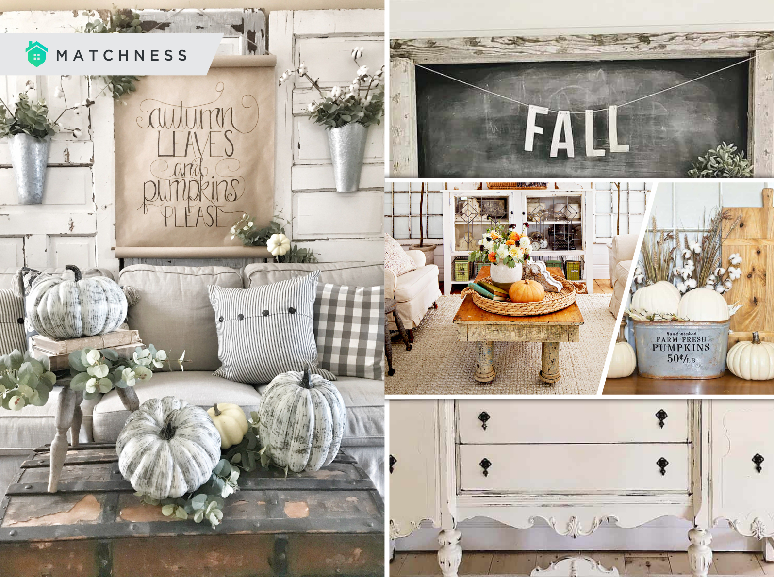 Combining Farmhouse and Fall Decor Concept with These 45 Ideas ...