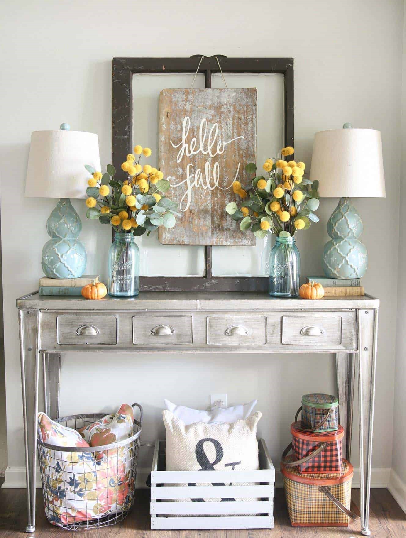 Console-table-fall-decor-ideas-17-1-kindesign