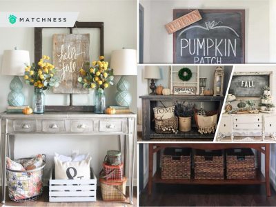 Decorate your fall entryway table with these 50 ideas2