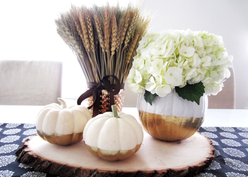 Gold-dipped-pumpkins-centerpiece-1024x768-1