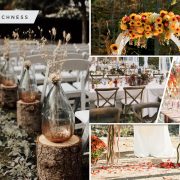 Having a romantic fall wedding with these 25 decor ideas2